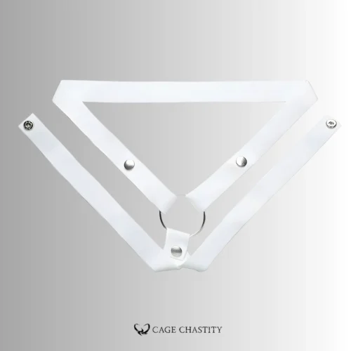 the dual way strap in nylon, white color