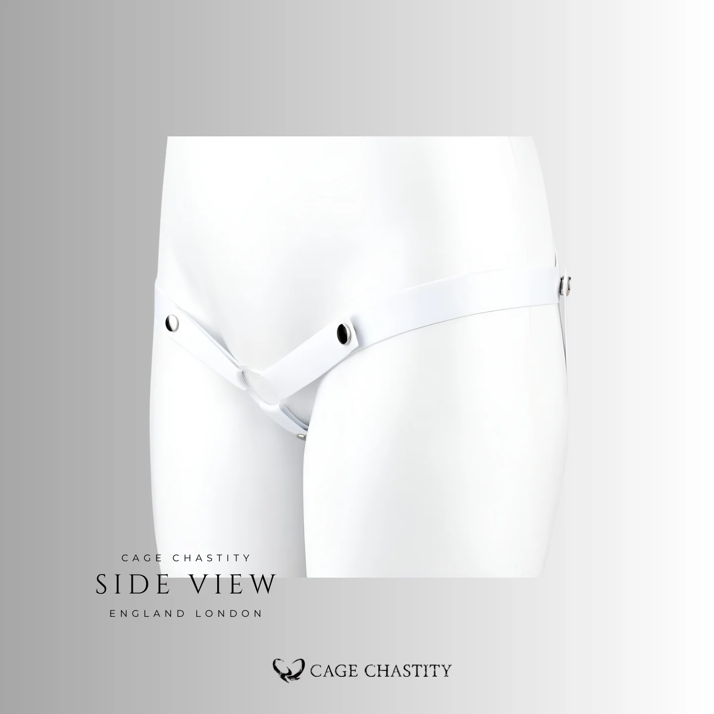 the white strap side view