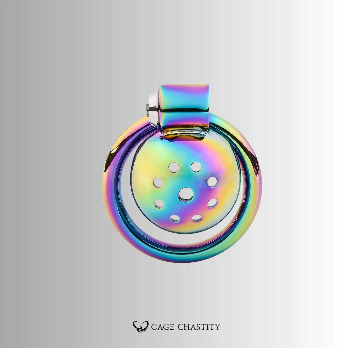 the front view of the aluminum cupette lockette