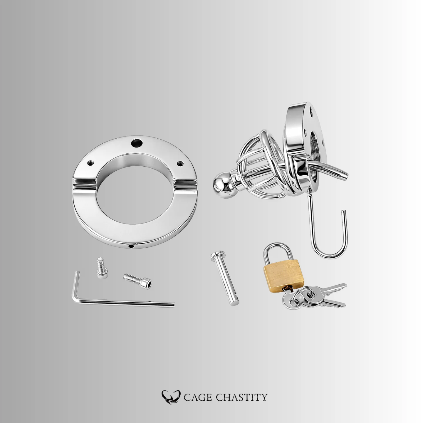 the ball stretcher cock cage set details