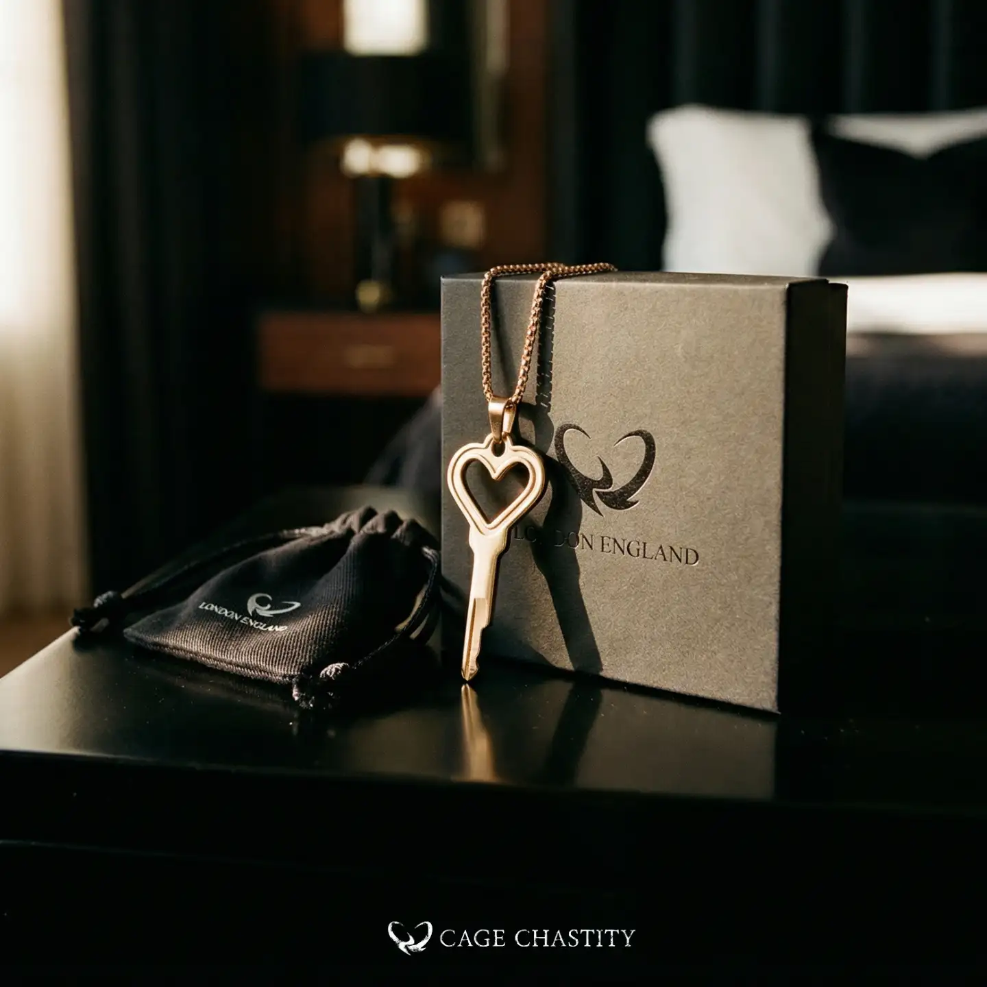 the key necklace under sunshine