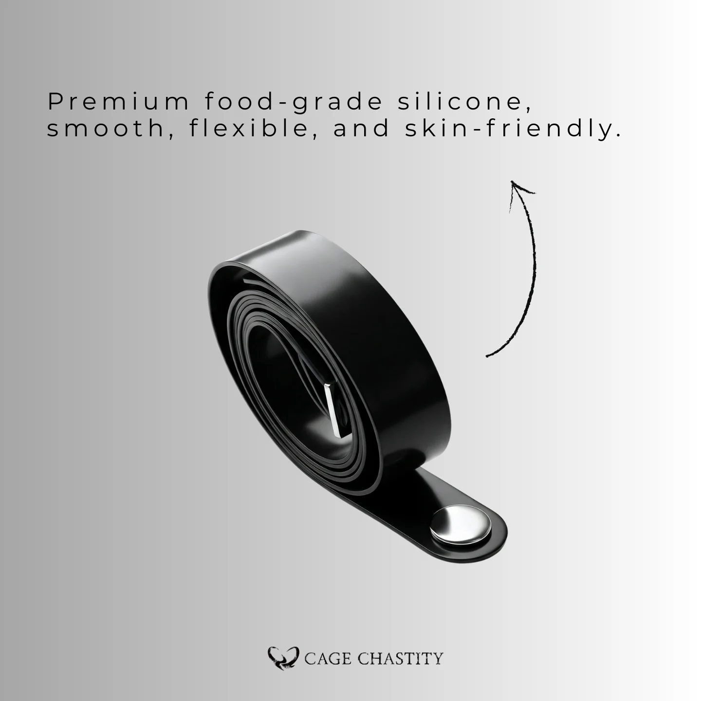 the material of the silicone strap