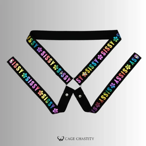 three-way style sissy strap