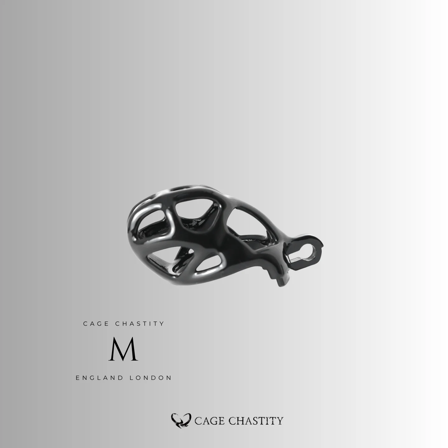 DEVIL KEEPER — Black Chastity Lock — CC10