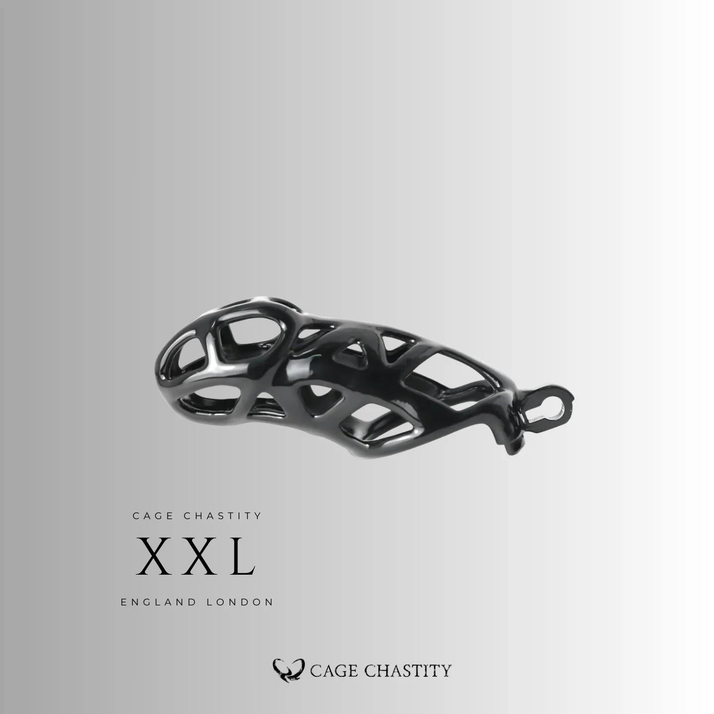 DEVIL KEEPER — Black Chastity Lock — CC10