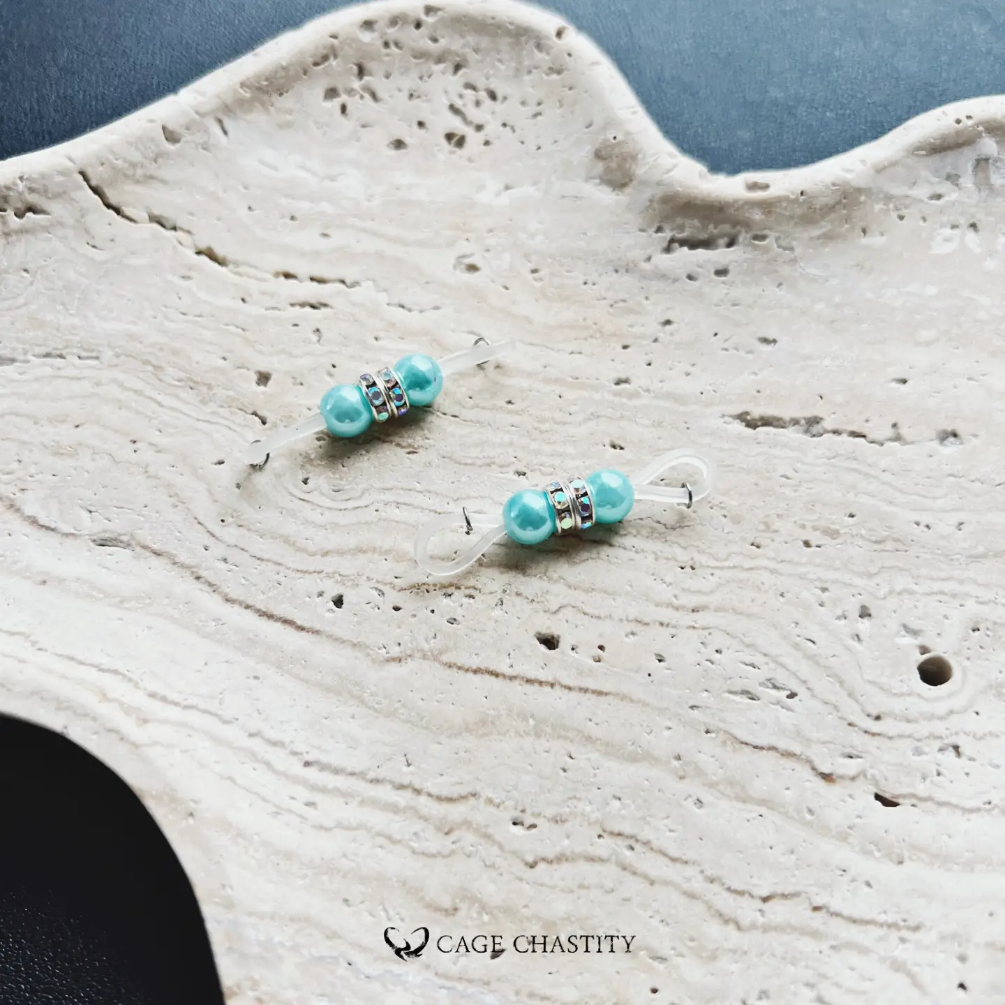 the blue lasso on a plate