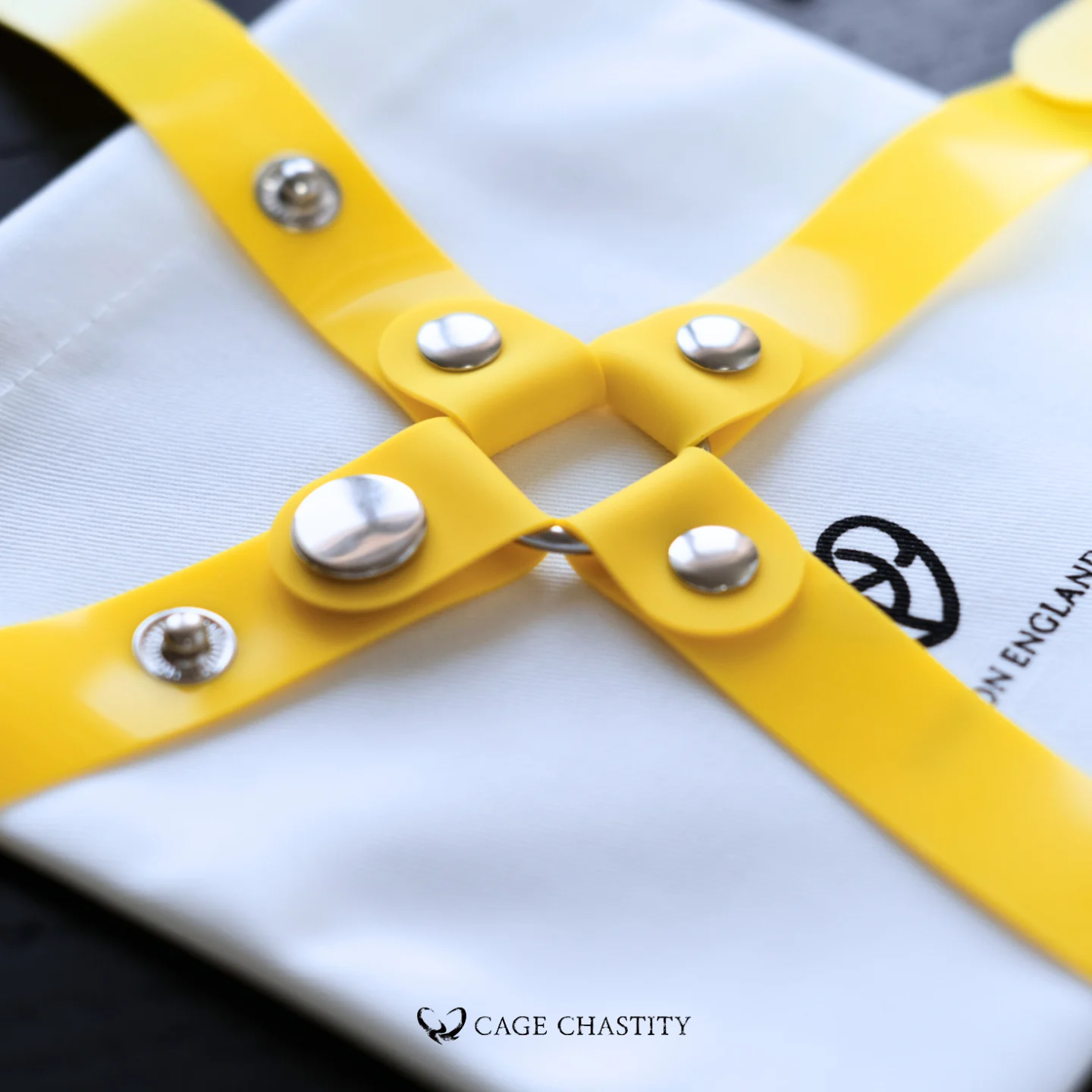 the yellow strap details