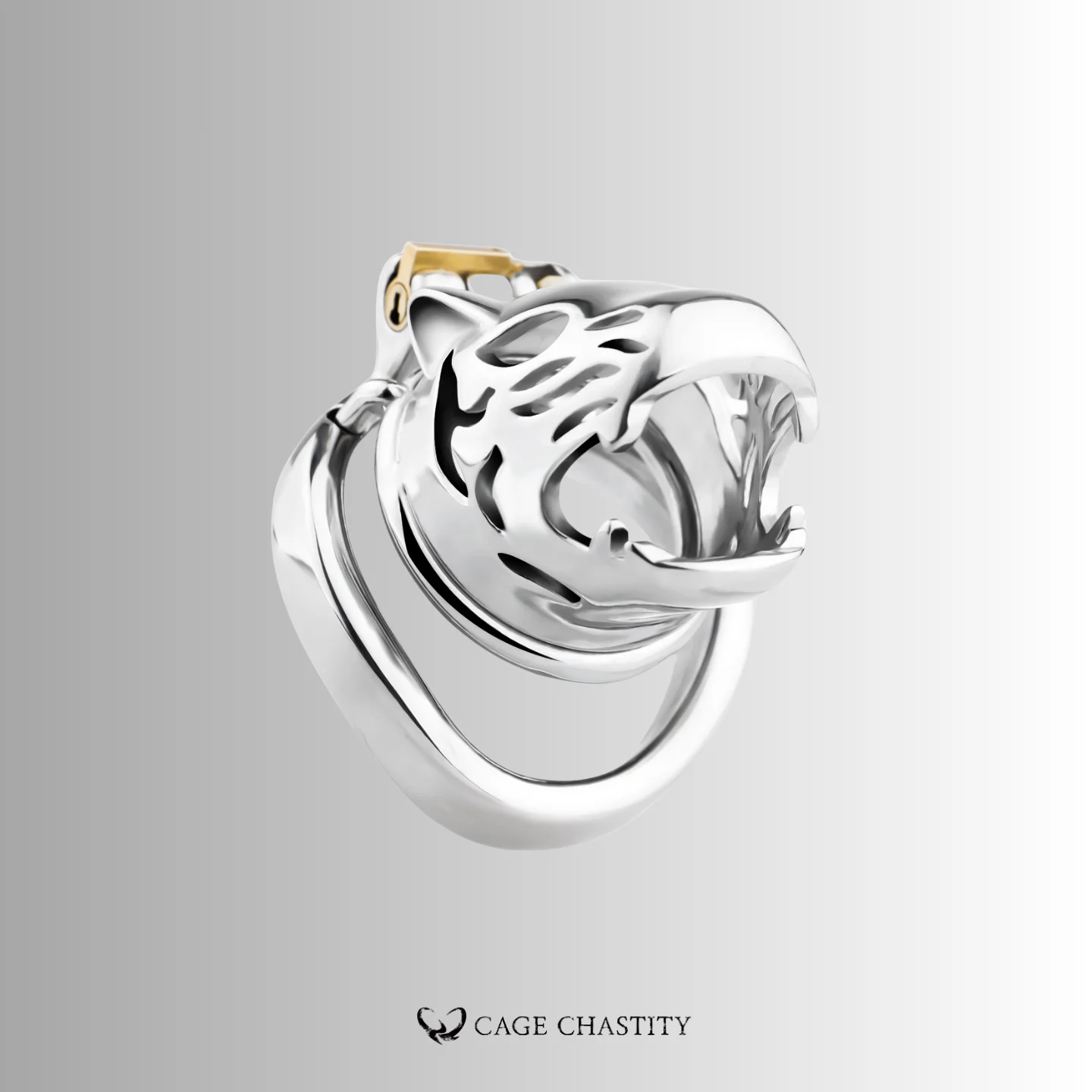 the opening of hte cage, with wide teeth