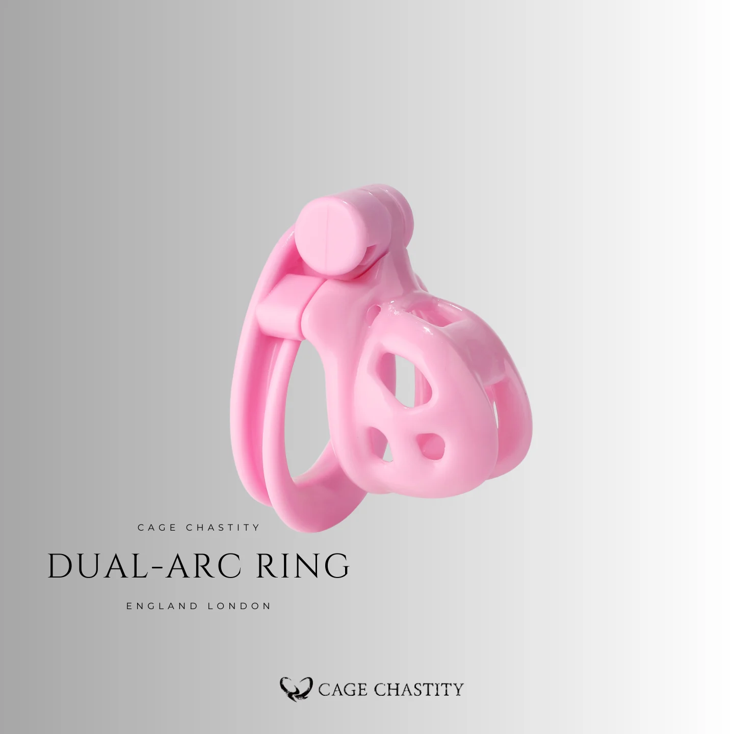 the xs size pink cobra with dual arc ring