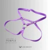 the purple silicone strap