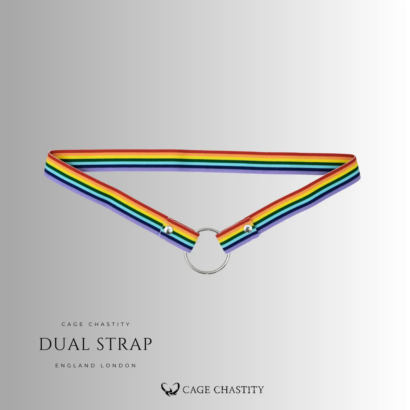 dual strap of the rainbow belt