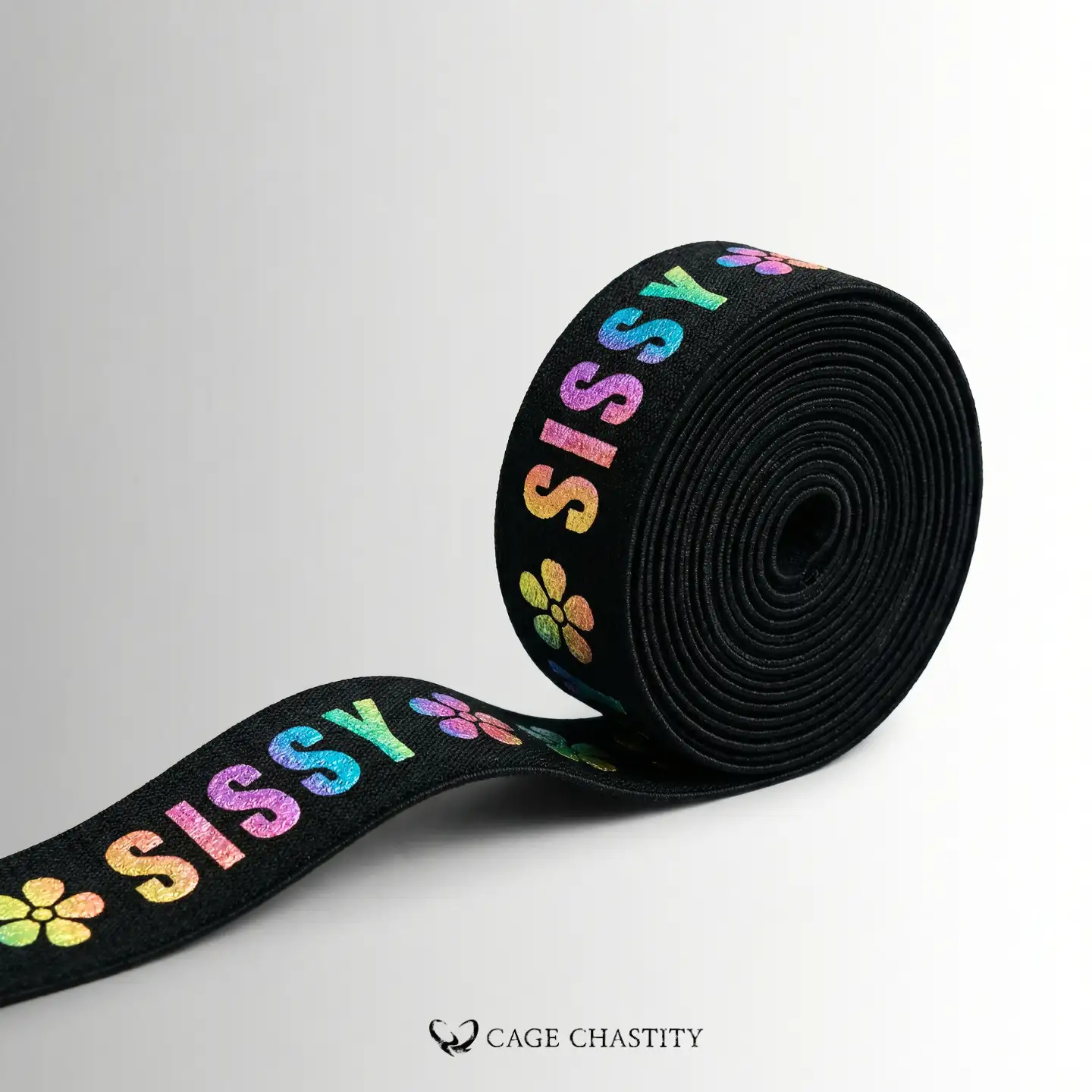 Flower Letter Sissy Strap