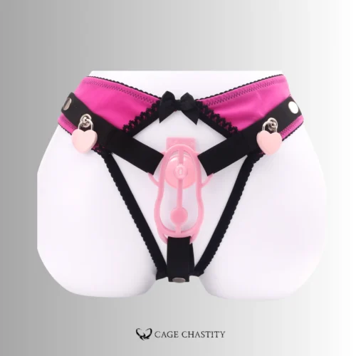 the pink lockable undeerwear with the latest fufu clip
