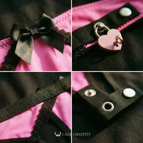 the details of the heart locks