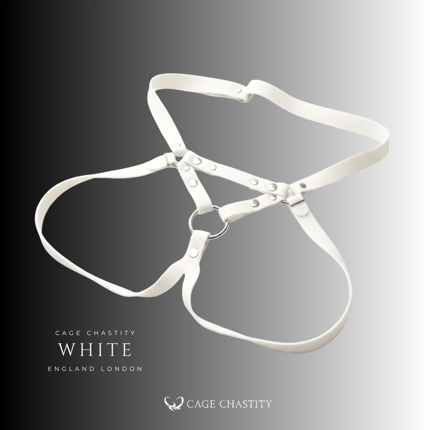 the white silicone strap