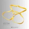 the yellow silicone strap, four way style