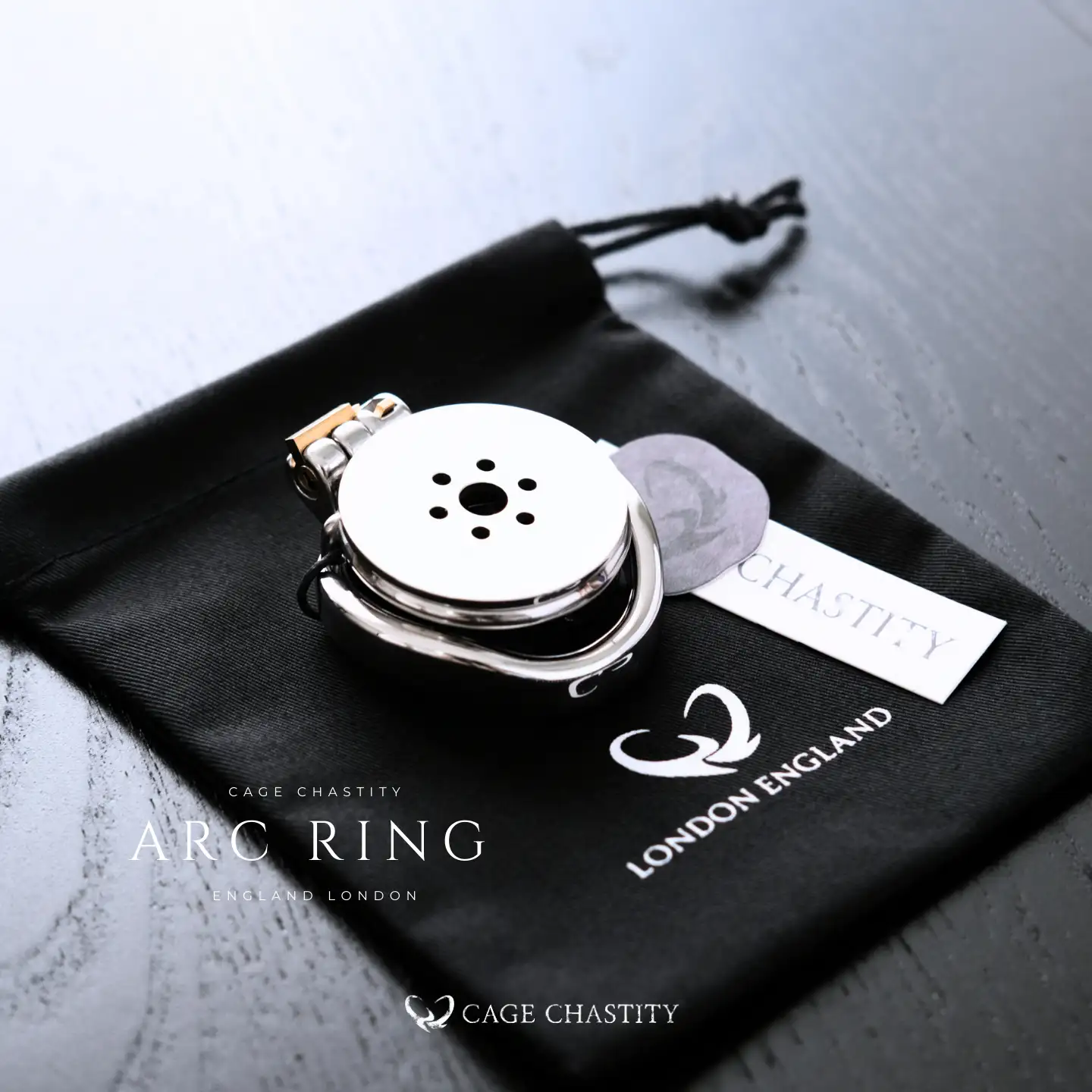 Modular Flat Plate Chastity Cage – CC11 (Threaded Core)