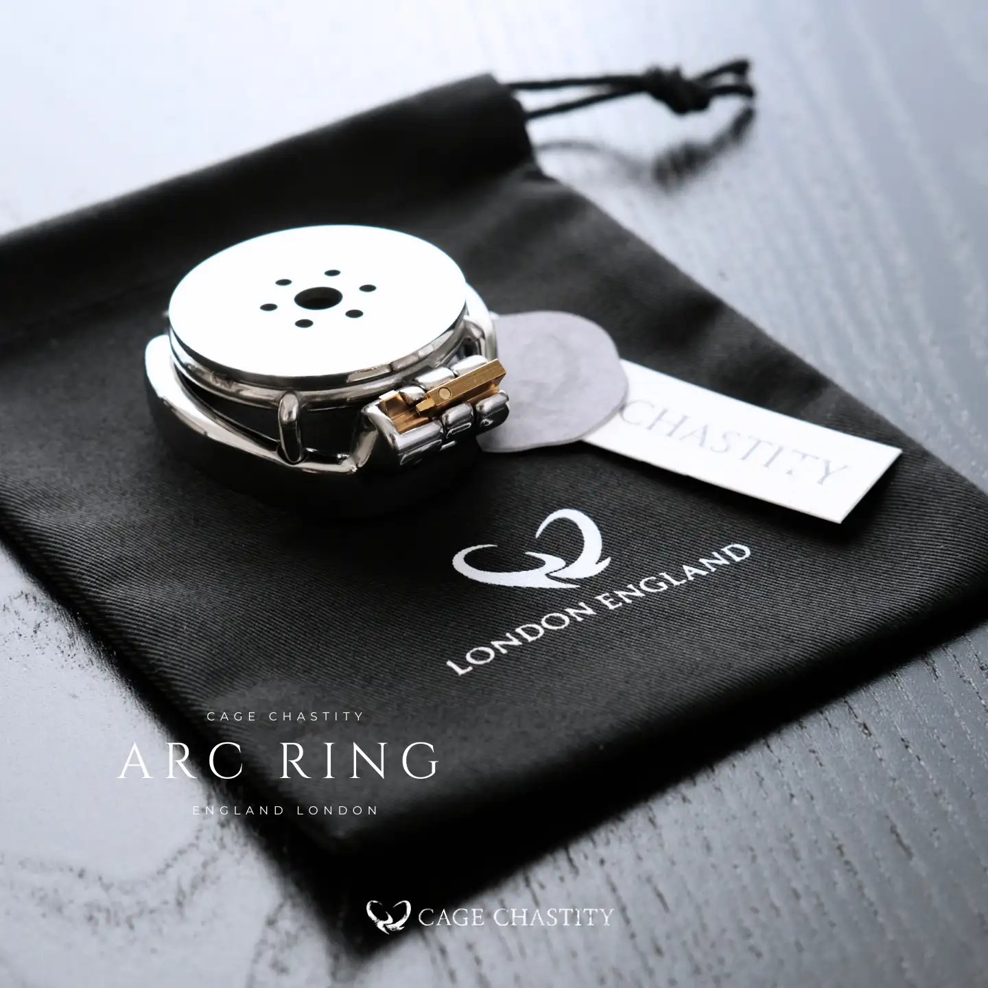 Modular Flat Plate Chastity Cage – CC11 (Threaded Core)