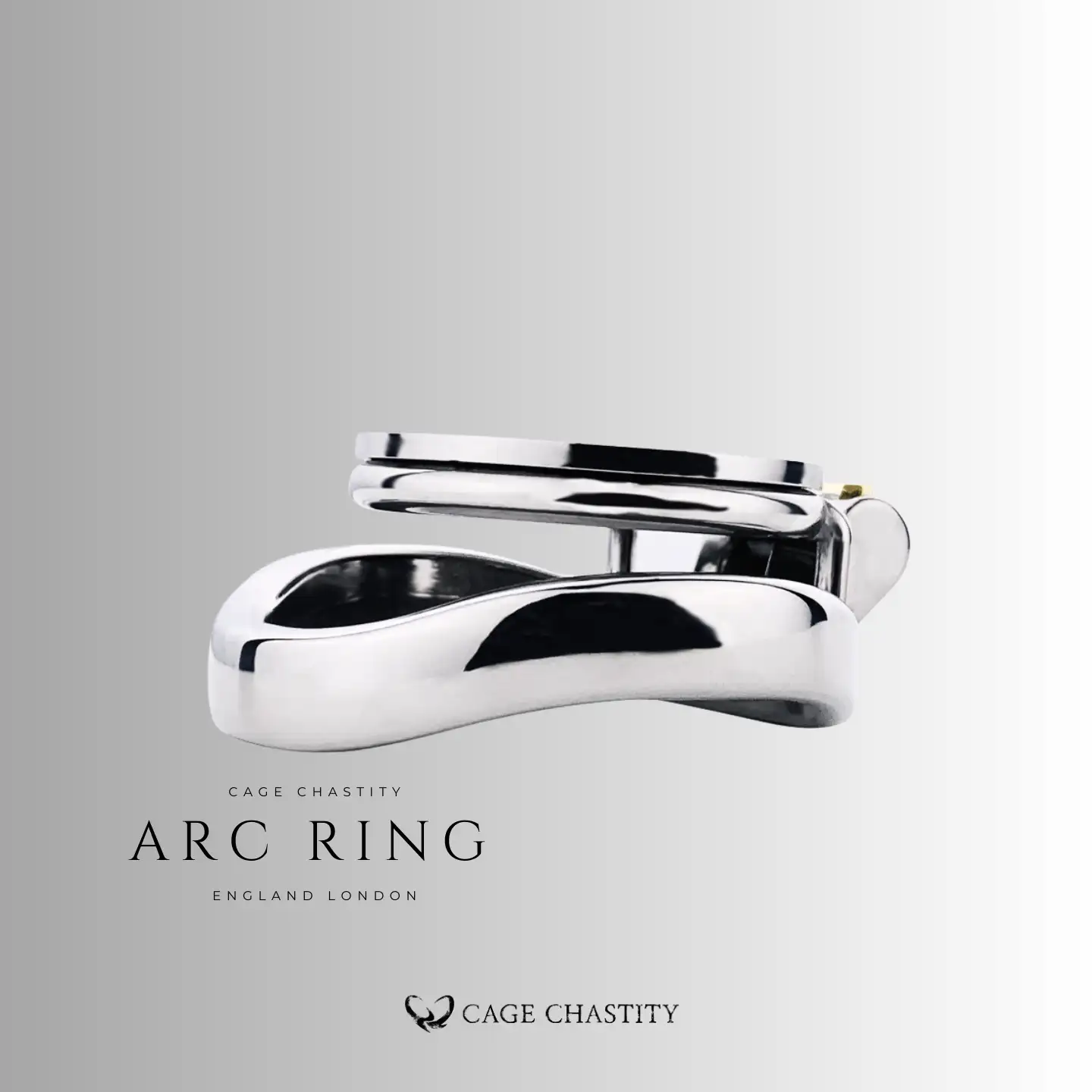 Modular Flat Plate Chastity Cage – CC11 (Threaded Core)