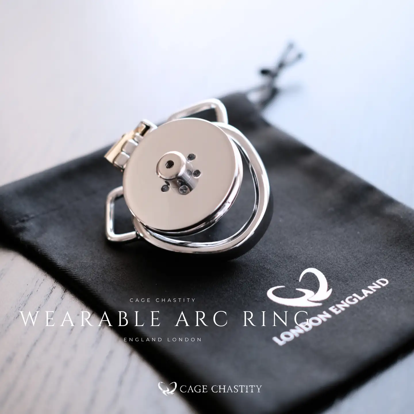 Modular Flat Plate Chastity Cage – CC11 (Threaded Core)