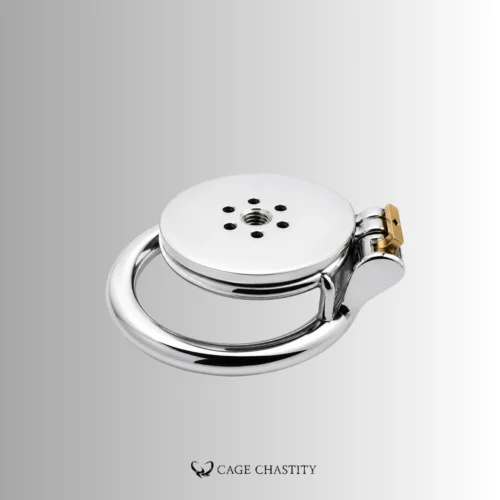 Modular Flat Plate Chastity Cage – CC11 (Threaded Core)