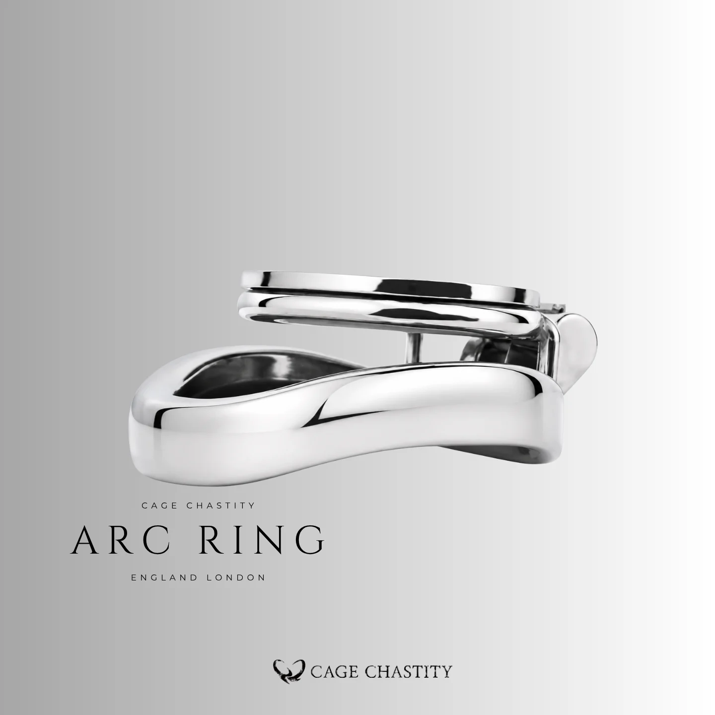 Modular Flat Plate Chastity Cage – CC11 (Threaded Core)