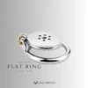 Modular Flat Plate Chastity Cage – CC11 (Threaded Core)