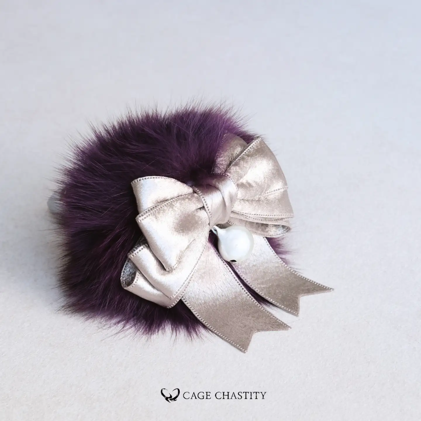 Handcrafted Pom Bow Plug