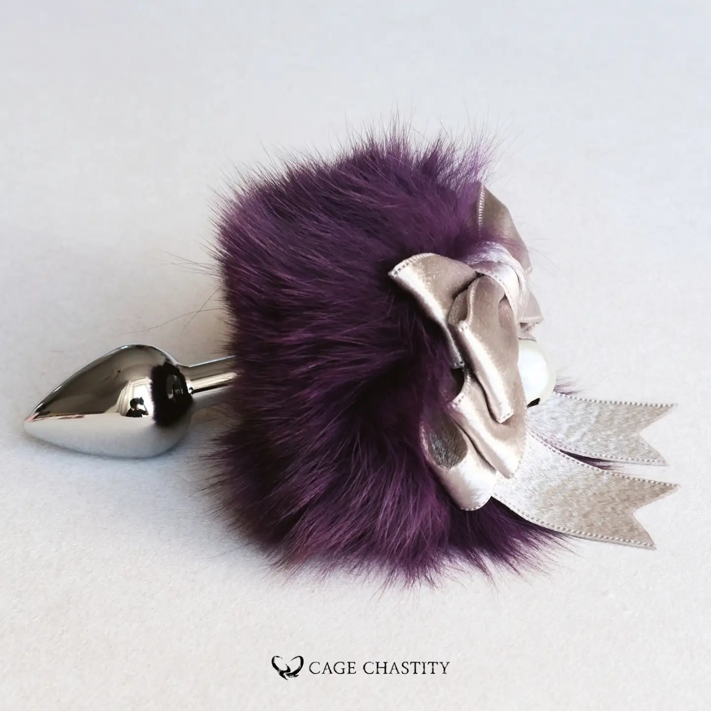 the purple plug with metal part