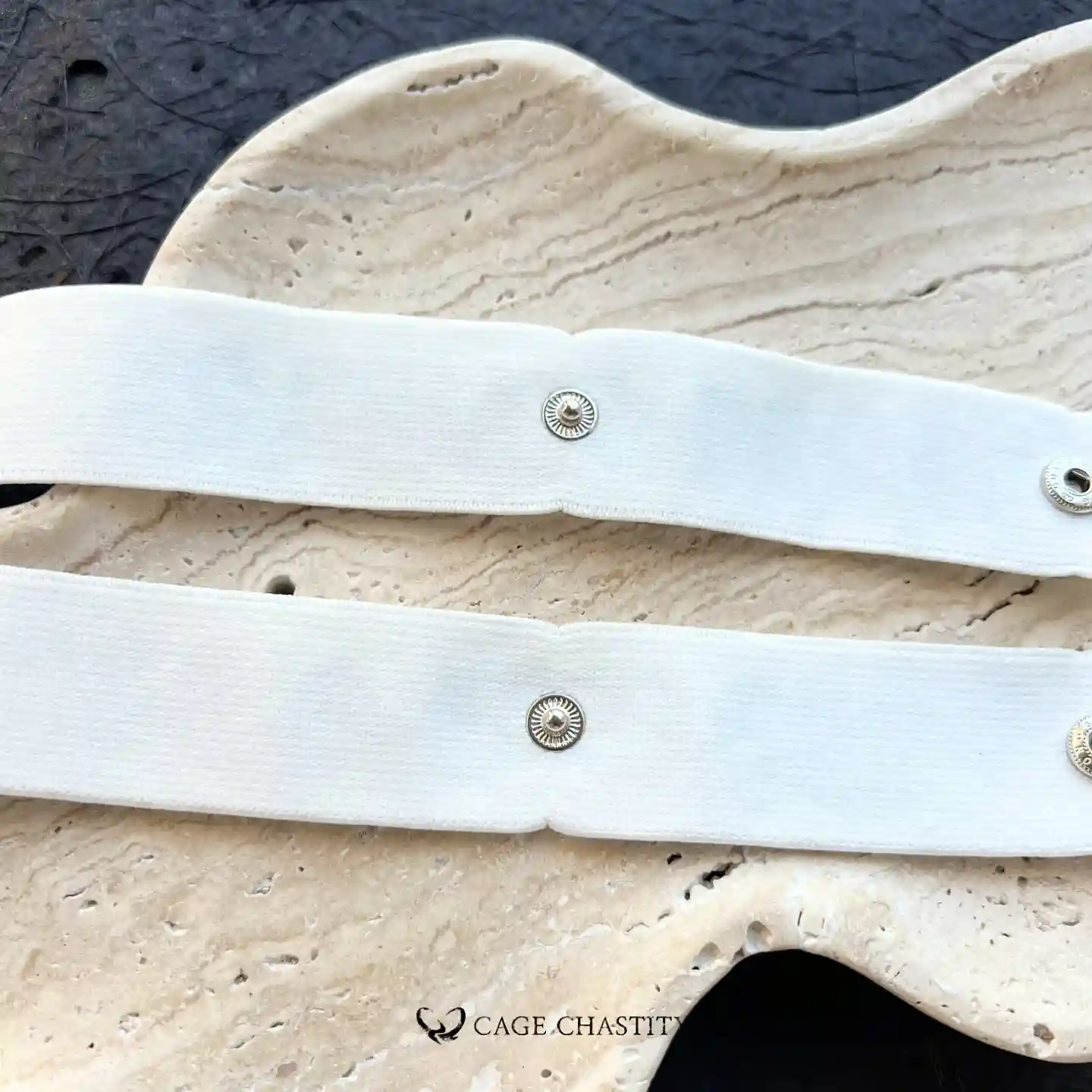 white strap surface on the back