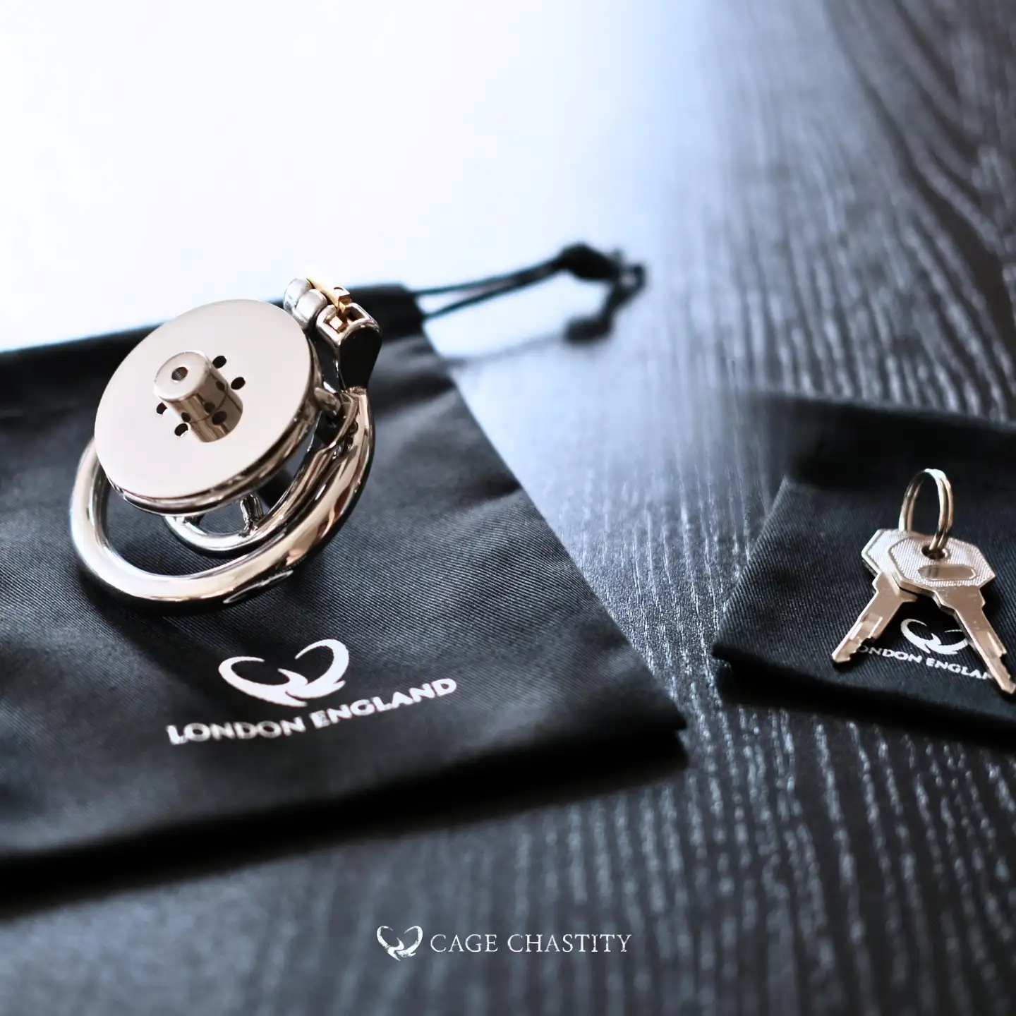 Modular Flat Plate Chastity Cage – CC12 (Open Core)