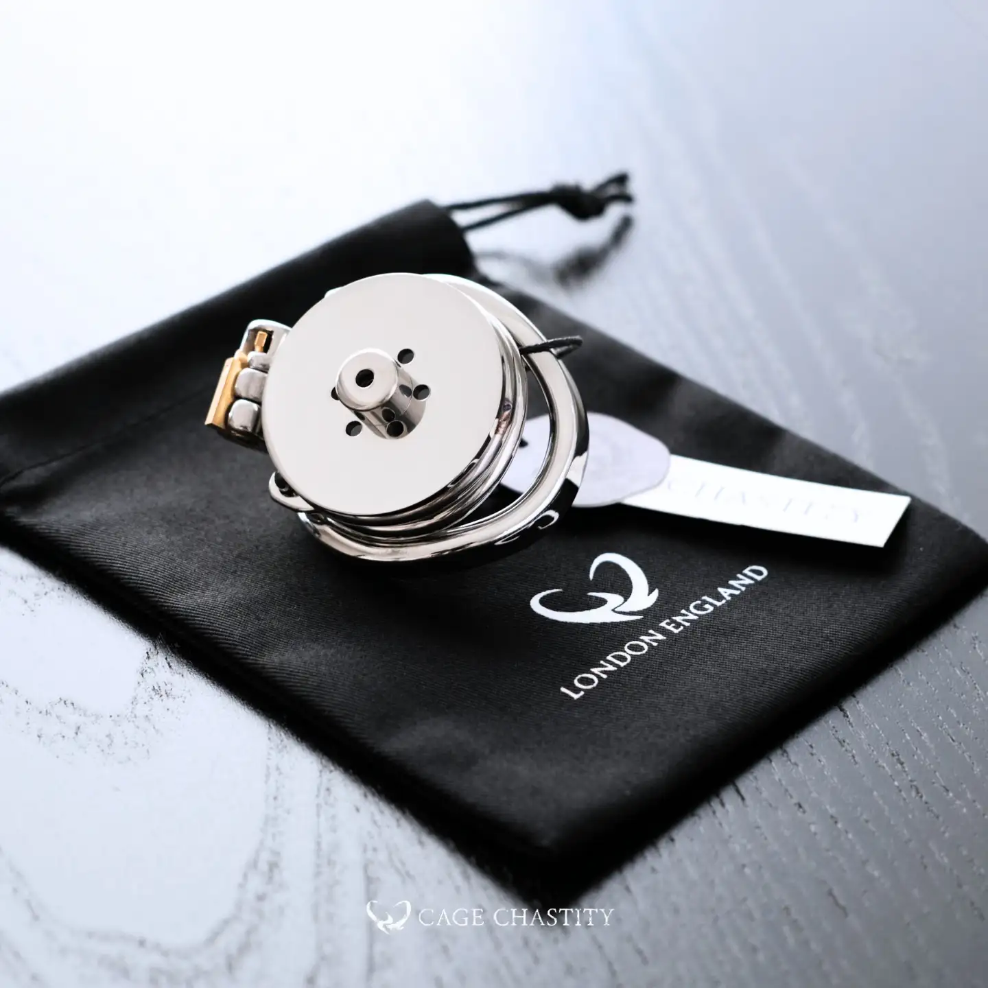 Modular Flat Plate Chastity Cage – CC12 (Open Core)