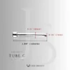 tube c length