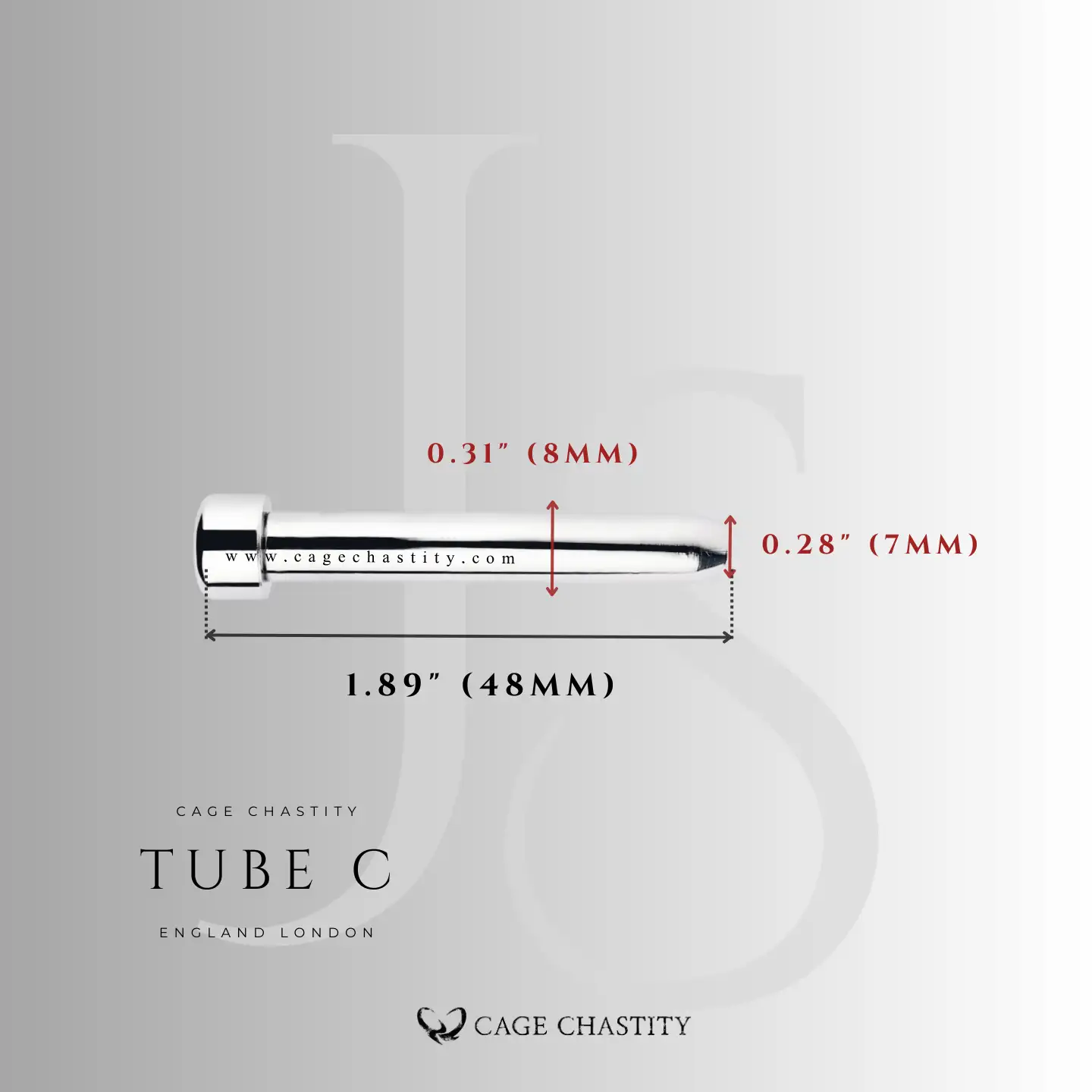 tube c length