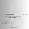 tube e length