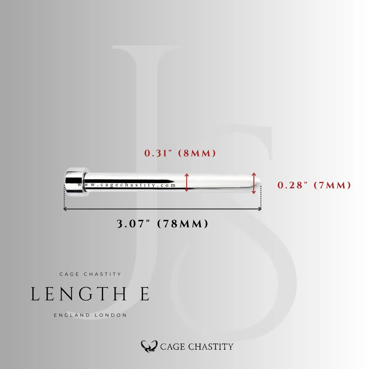 tube e length