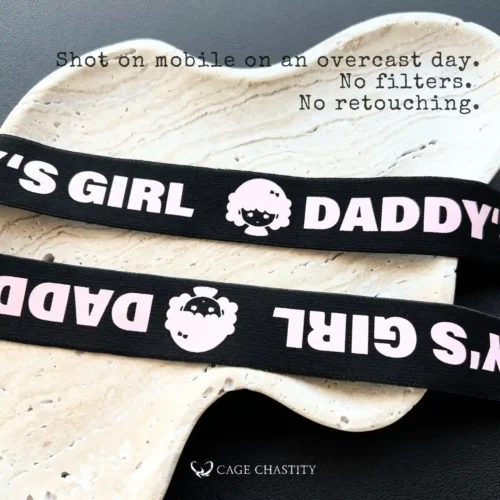 details of the daddy girl strap