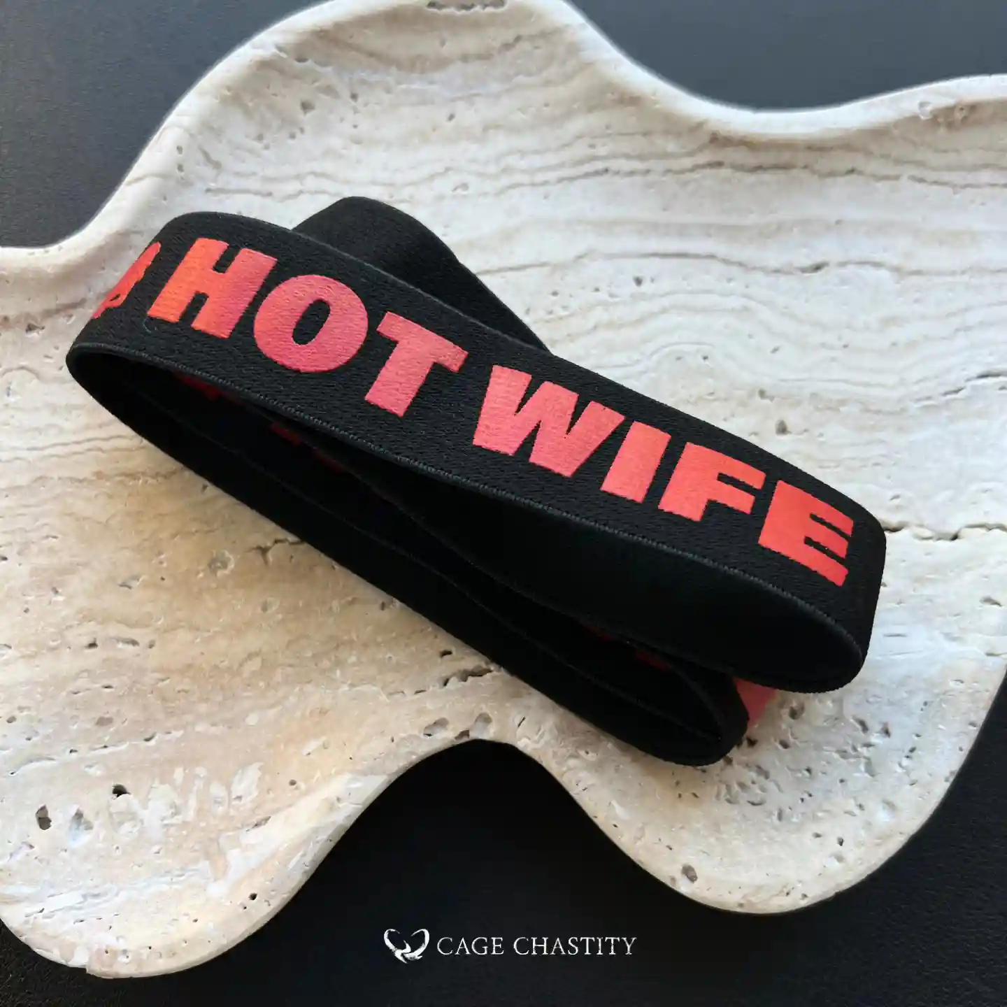 hot wife strap rolled up