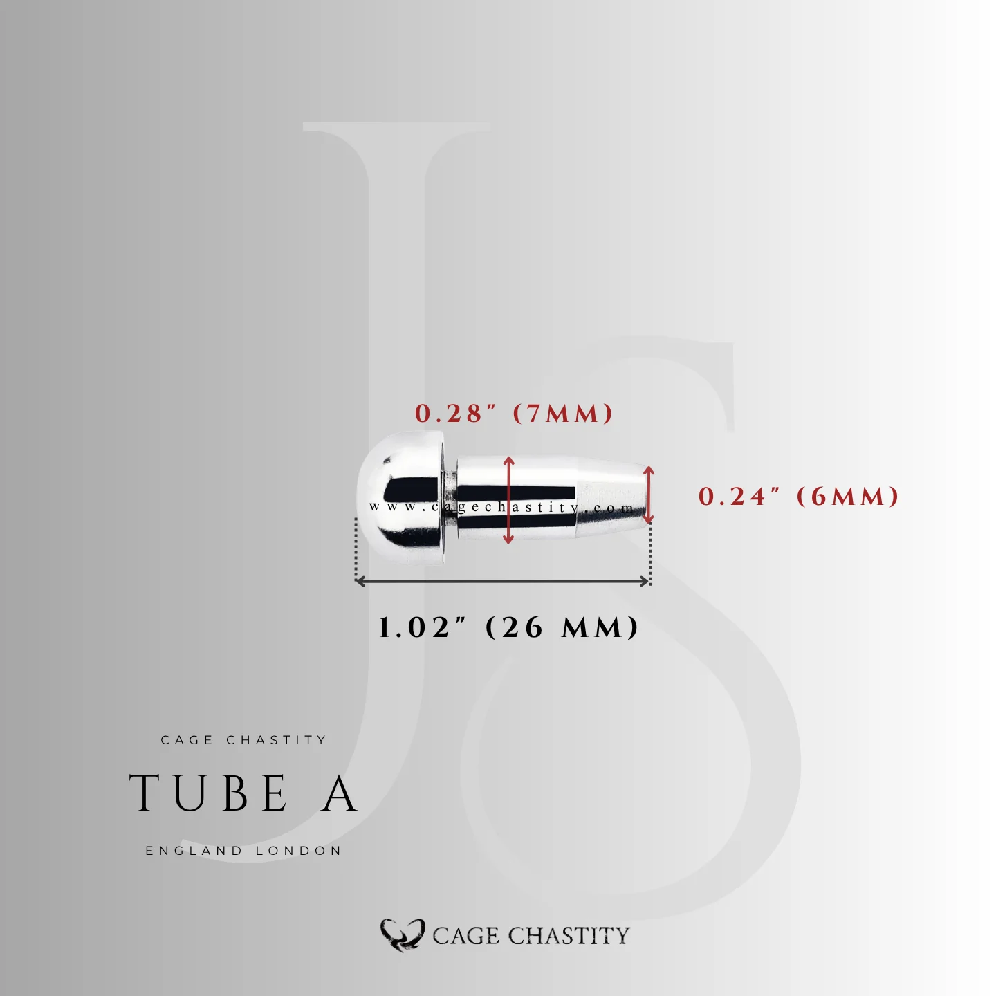 length of the tube a