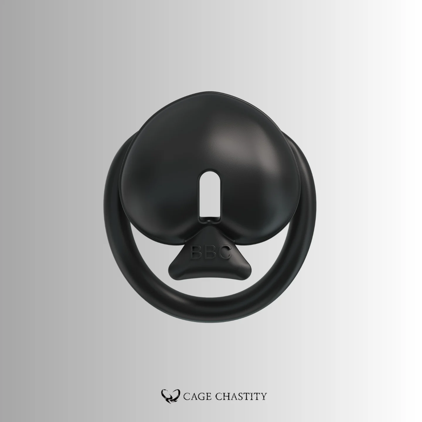 BBC Engraved Glans Chastity Cage