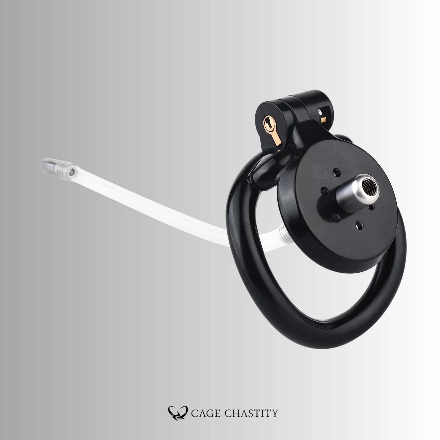 Black Inverted Male Chastity Cage – CCK1018
