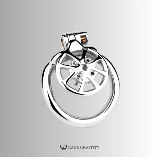 Discipline Flat Chastity Cage – Removable Spikes – CCK1078