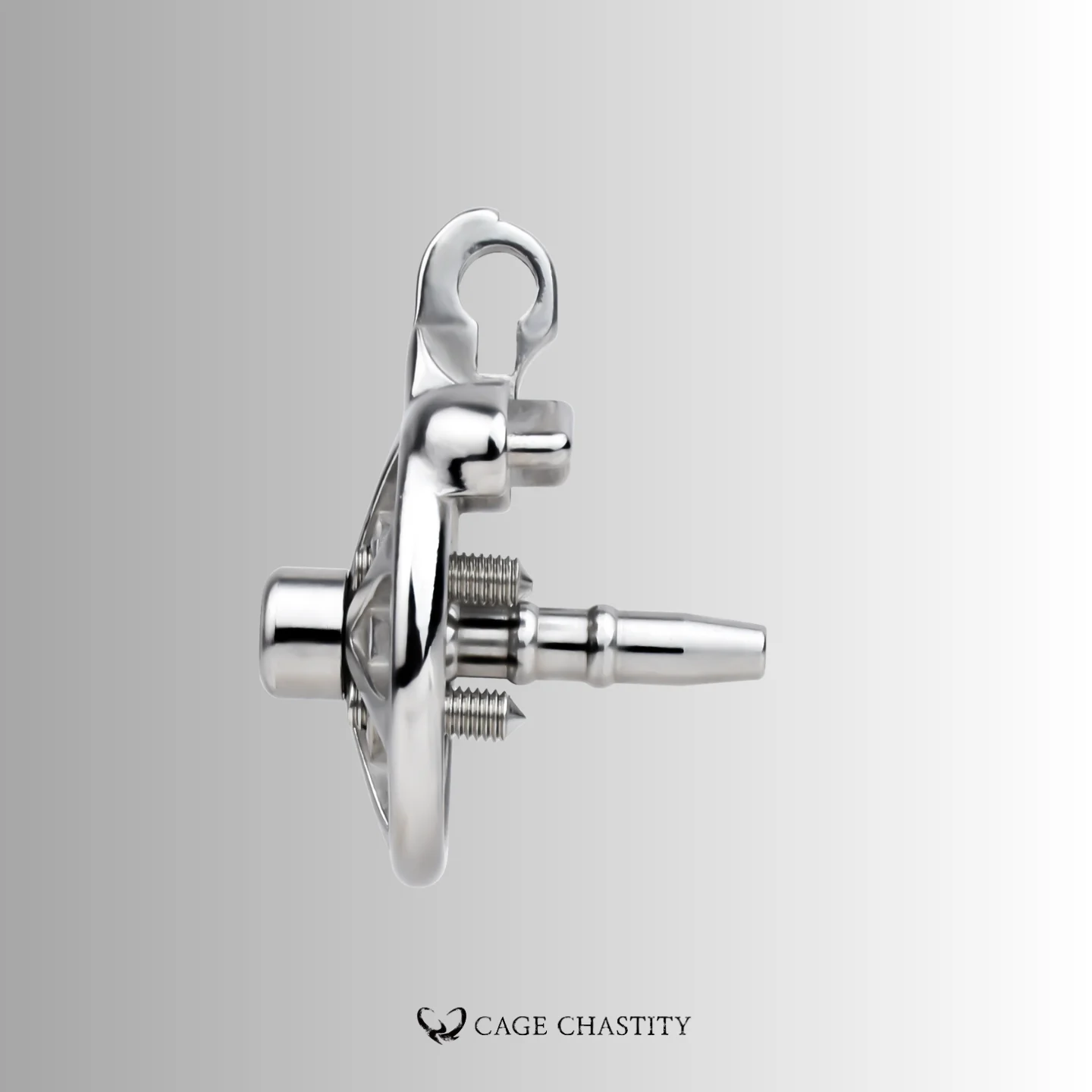 Discipline Flat Chastity Cage – Removable Spikes – CCK1078
