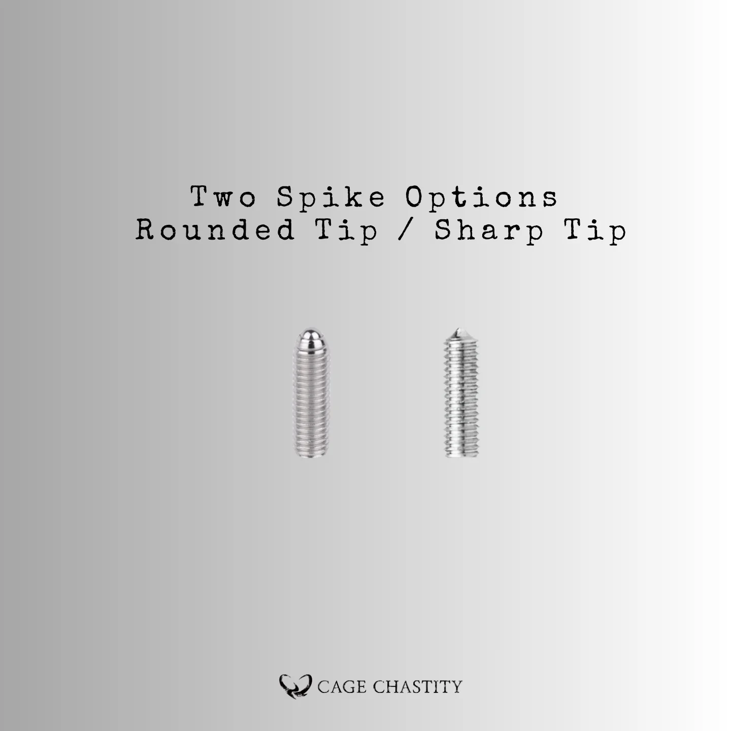 Discipline Flat Chastity Cage – Removable Spikes – CCK1078