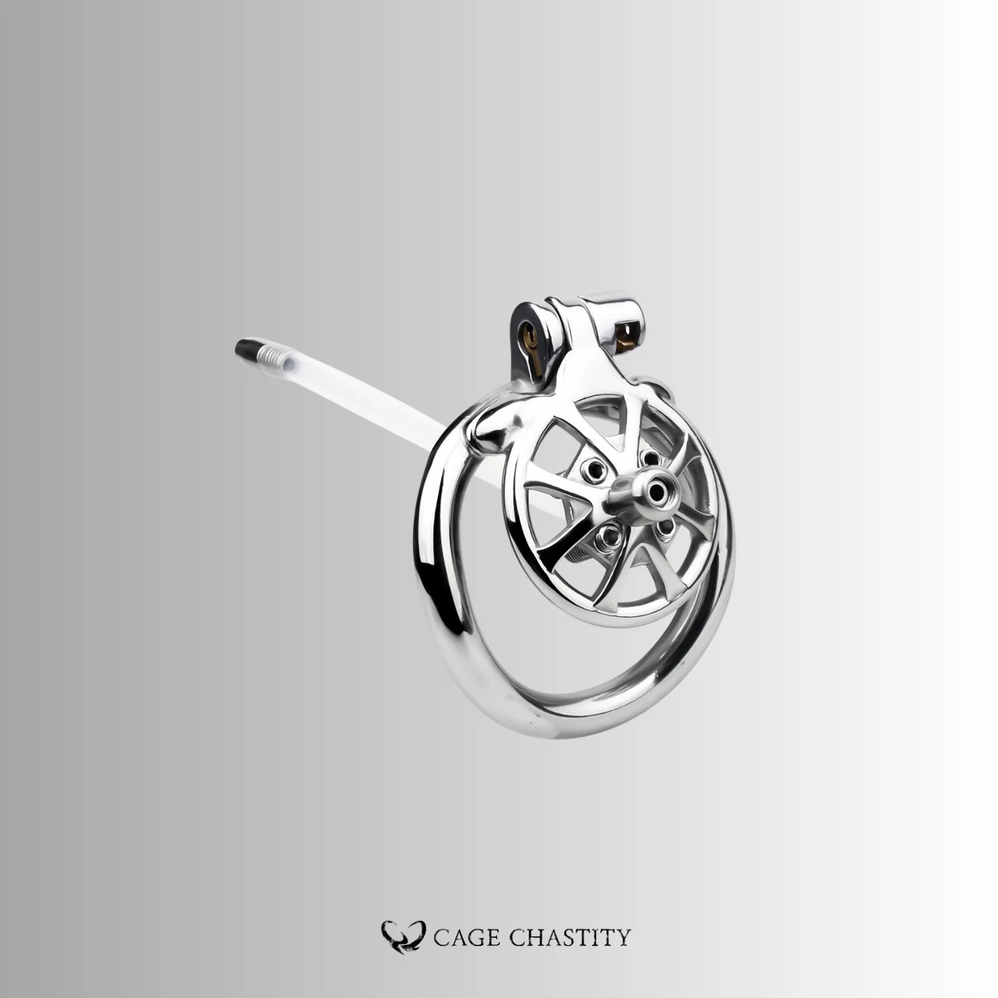 Discipline Flat Chastity Cage – Removable Spikes – CCK1078