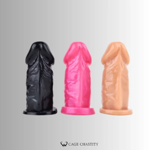 Mini Silicone Dildo Head for Chastity – MD002