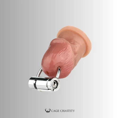 Mini Stainless Steel Chastity Padlock – 3 Sizes