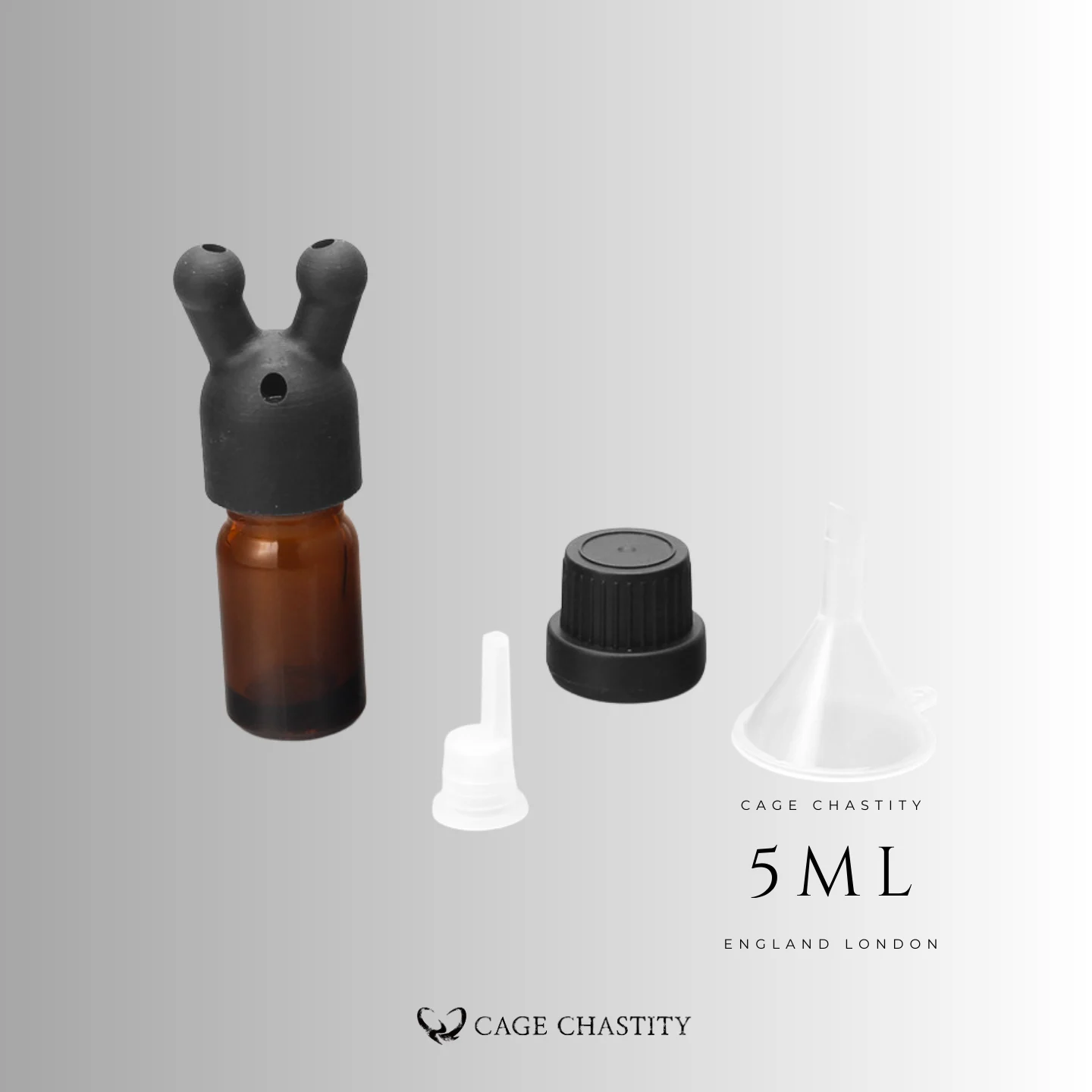 Aroma Sniff Bottle Glass Vial – Single or Dual Bottle