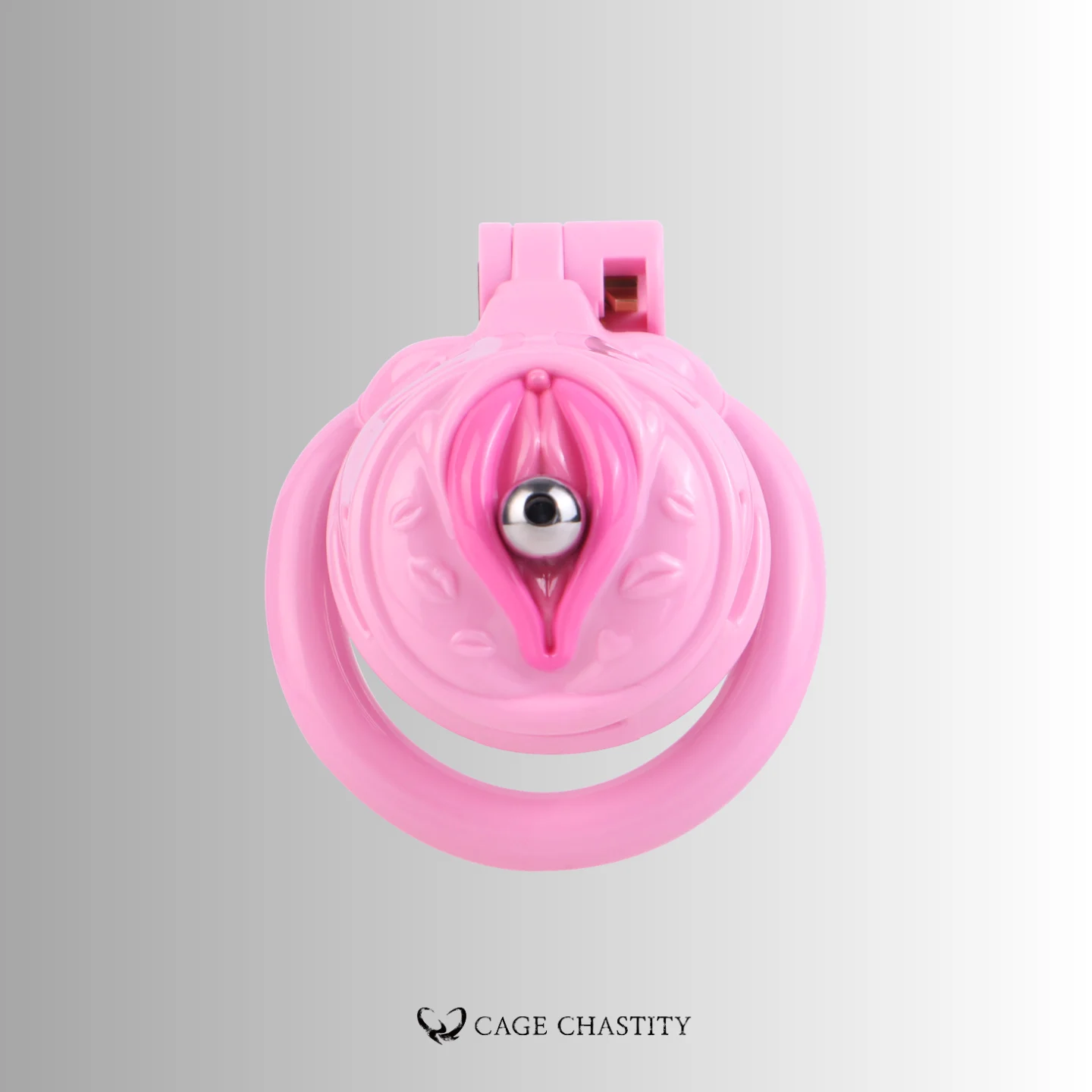 Extended Pussy Chastity Cage – Catheter Option
