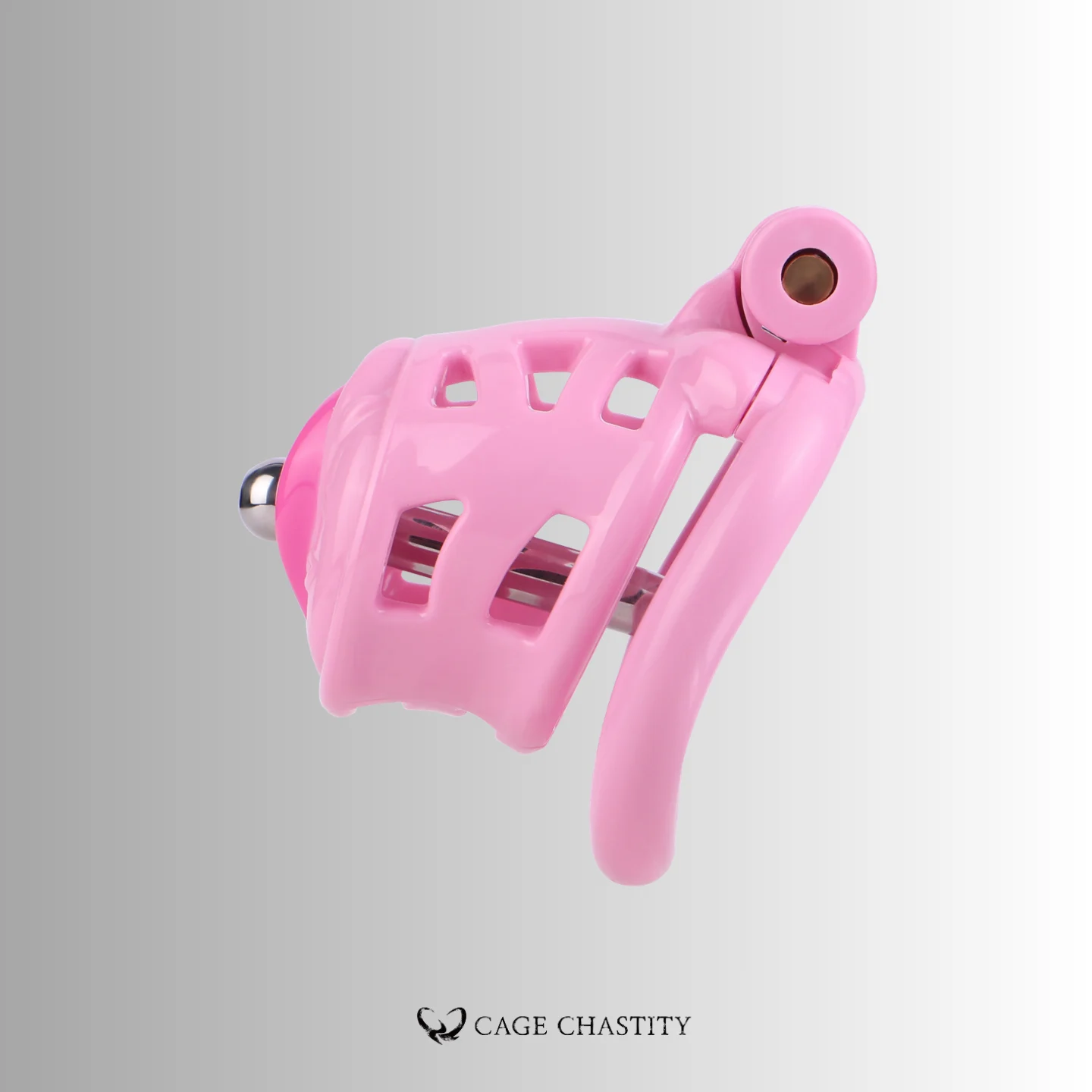 Extended Pussy Chastity Cage – Catheter Option